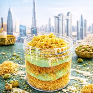Dubai White Chocolate Nom! Nom! Jar