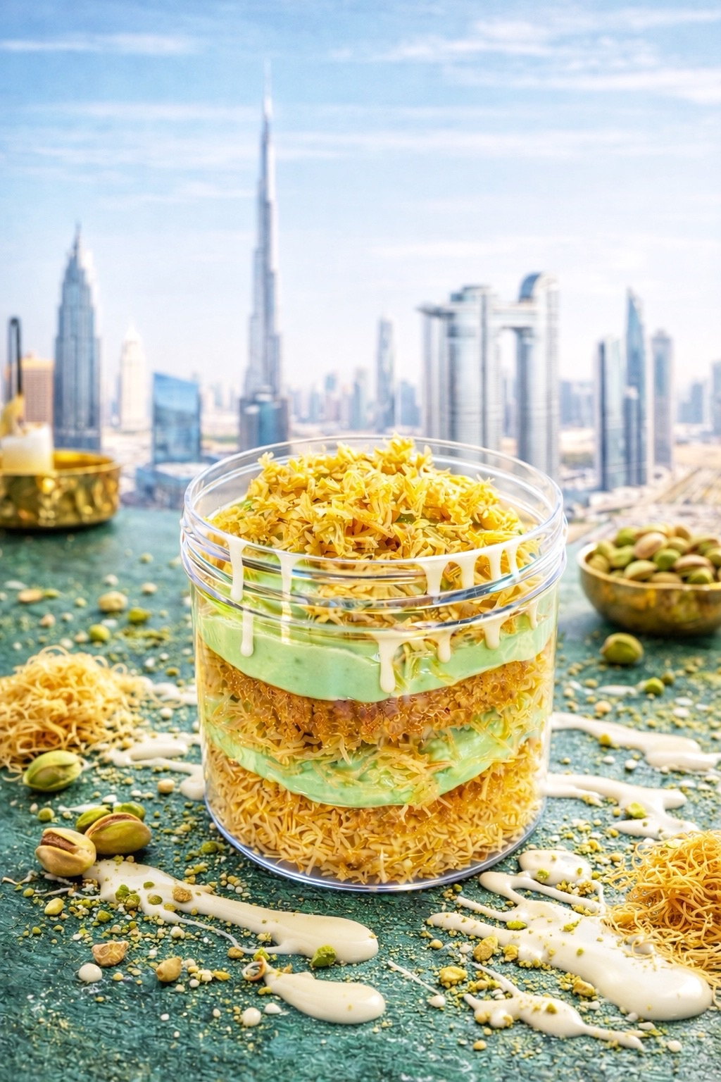 Dubai White Chocolate Nom! Nom! Jar