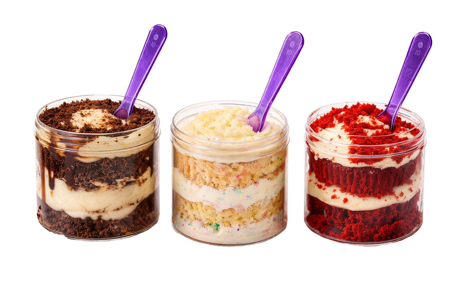 Nom Nom cupcake jars