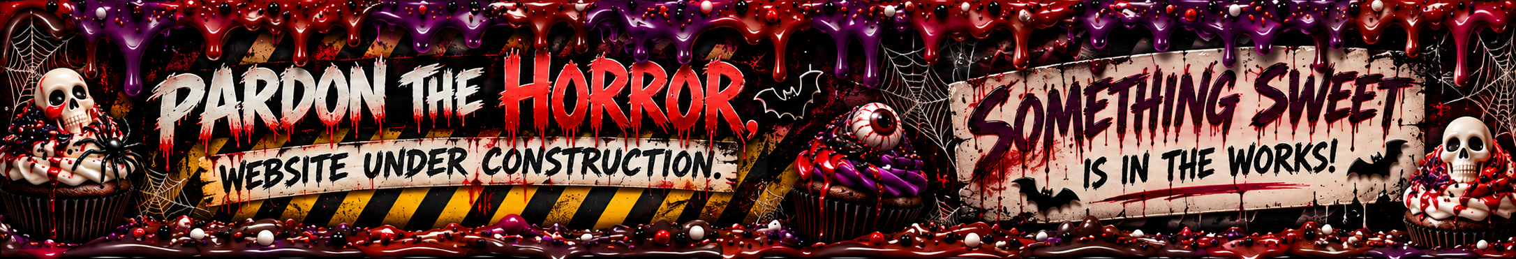 Halloween treats under construction