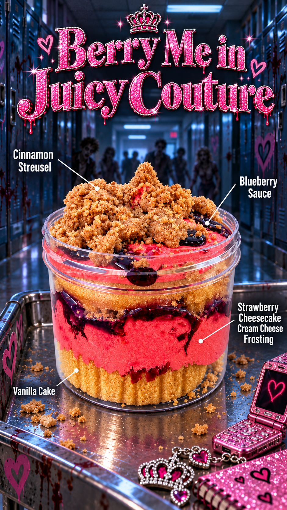 Berry Me in Juicy Couture ingredient poster
