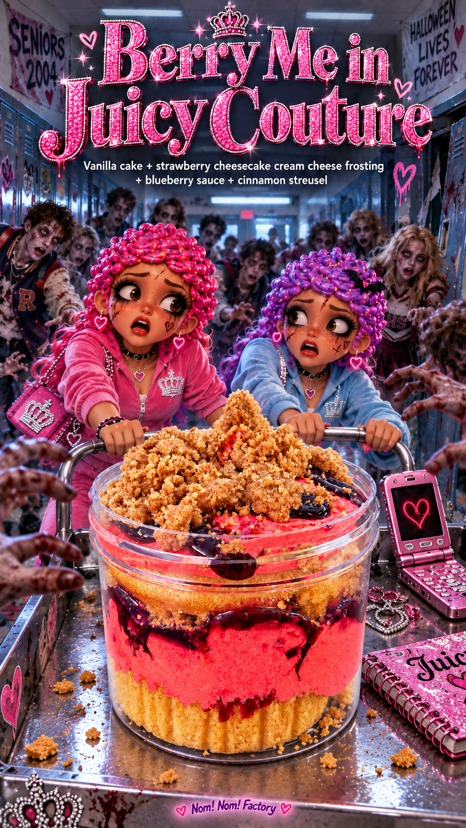 Berry Me in Juicy Couture Halloween cover poster