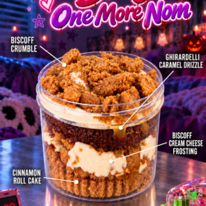 Biscoff Me Baby One More Nom — Halloween Cupcake Jar