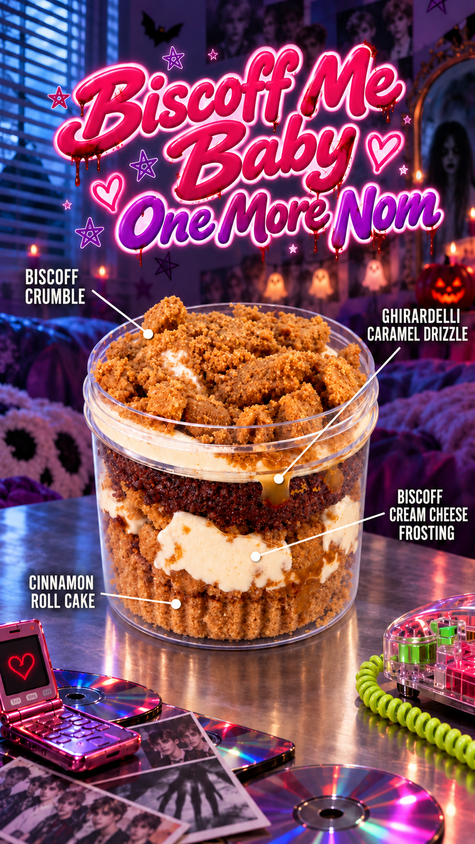 Biscoff Me Baby One More Nom ingredient poster