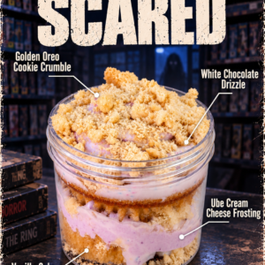 Ube Scared โ Halloween Cupcake Jar