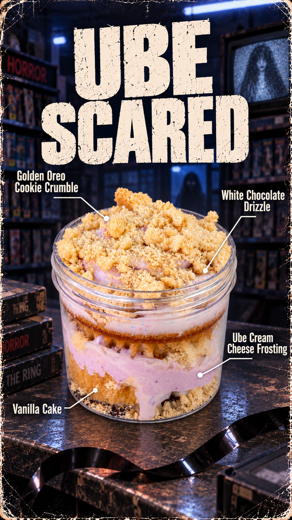 Ube Scared ingredient poster